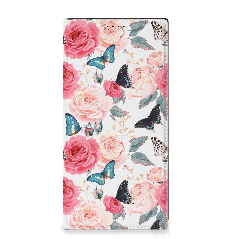 amsung Galaxy S23 Ultra Smart Cover Butterfly Roses