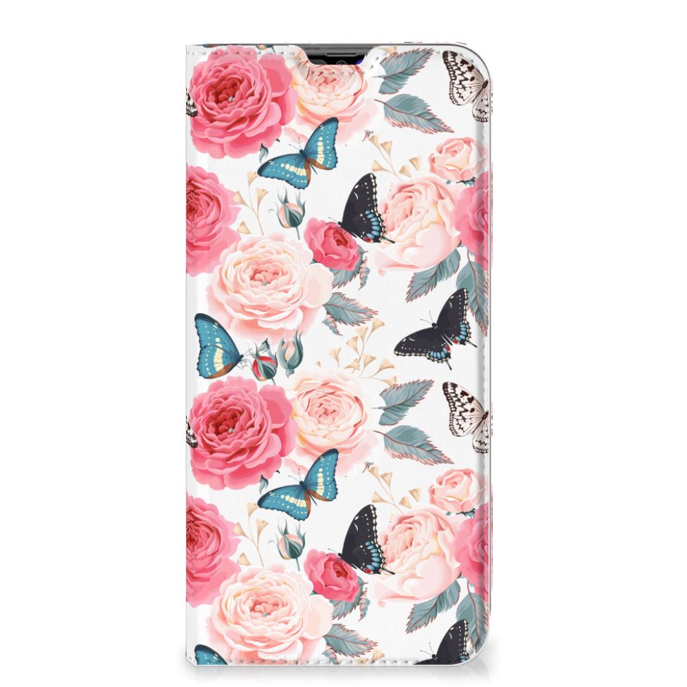 Samsung Galaxy A70 Smart Cover Butterfly Roses