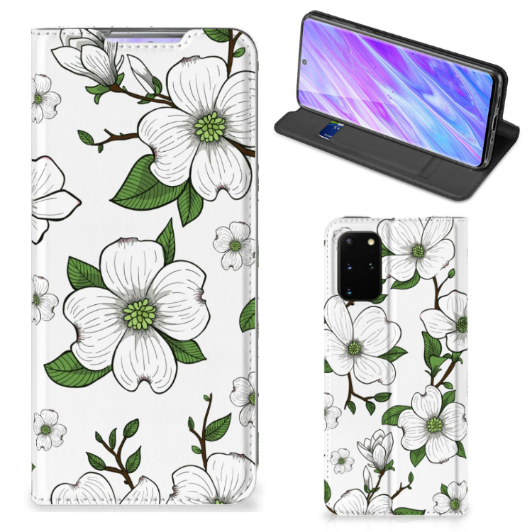 Samsung Galaxy S20 Plus Smart Cover Dogwood Flowers