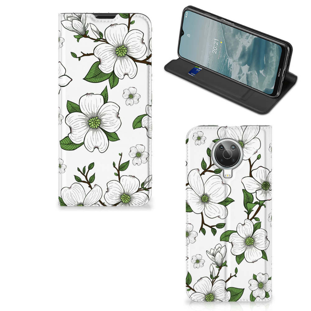 Nokia G10 | G20 Smart Cover Dogwood Flowers