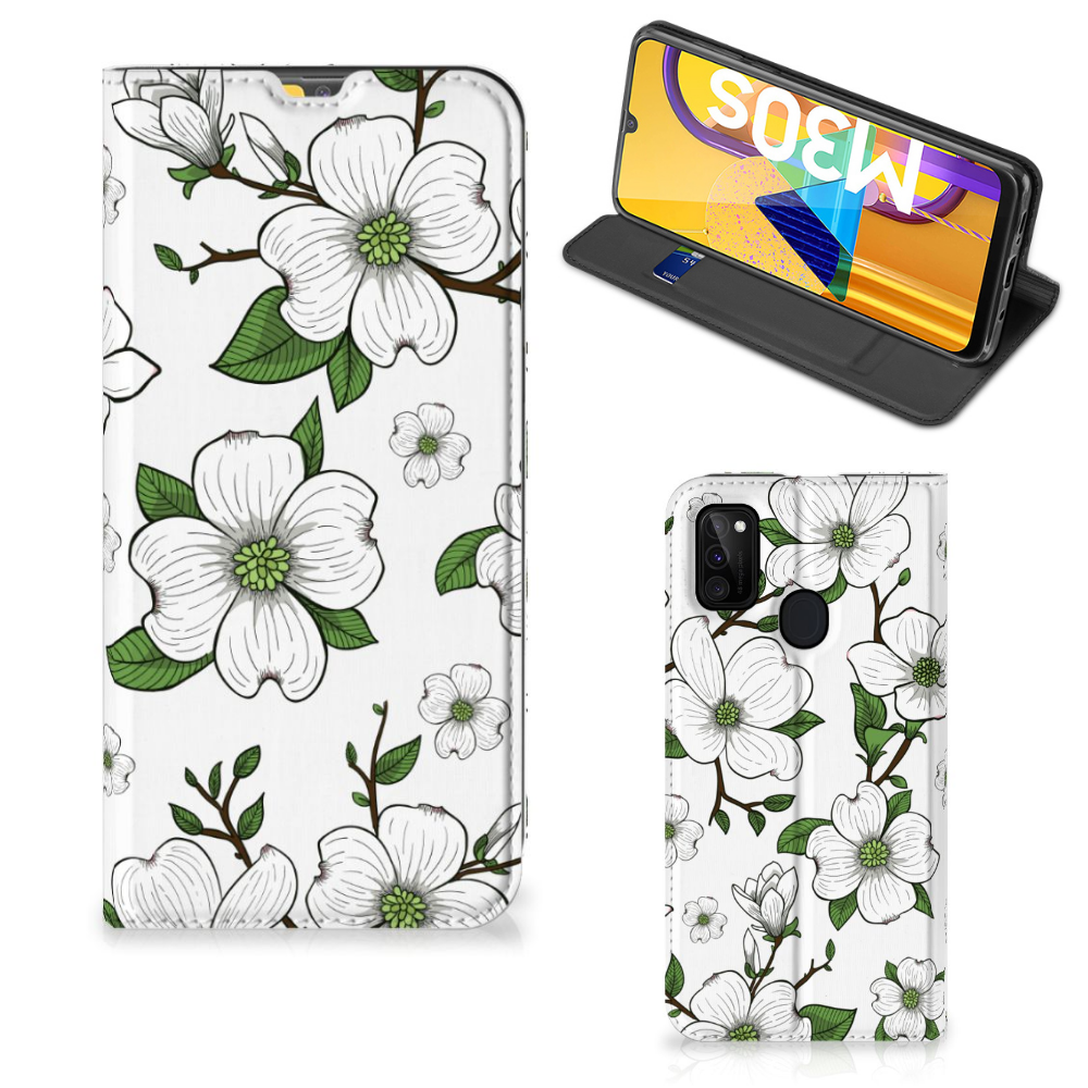 Samsung Galaxy M30s | M21 Smart Cover Dogwood Flowers