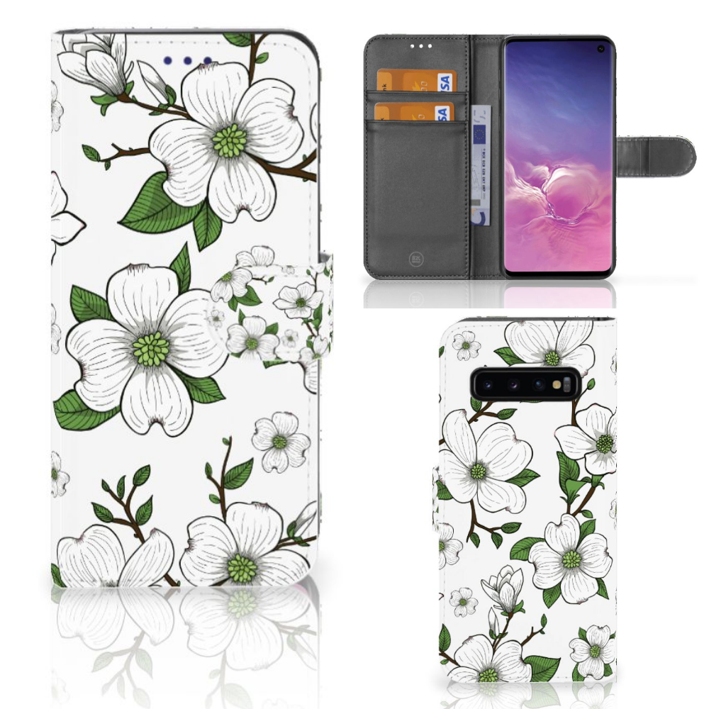 Samsung Galaxy S10 Hoesje Dogwood Flowers