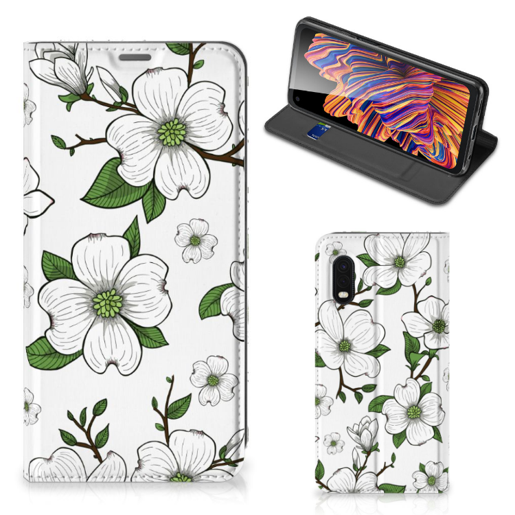 Samsung Xcover Pro Smart Cover Dogwood Flowers