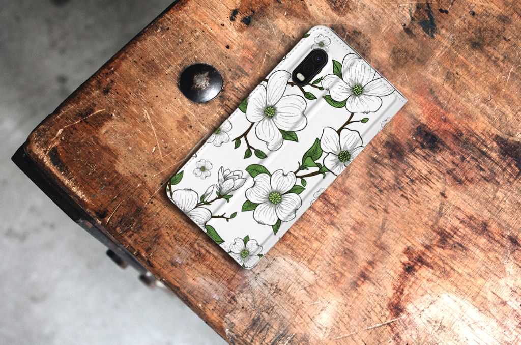 Samsung Xcover Pro Smart Cover Dogwood Flowers
