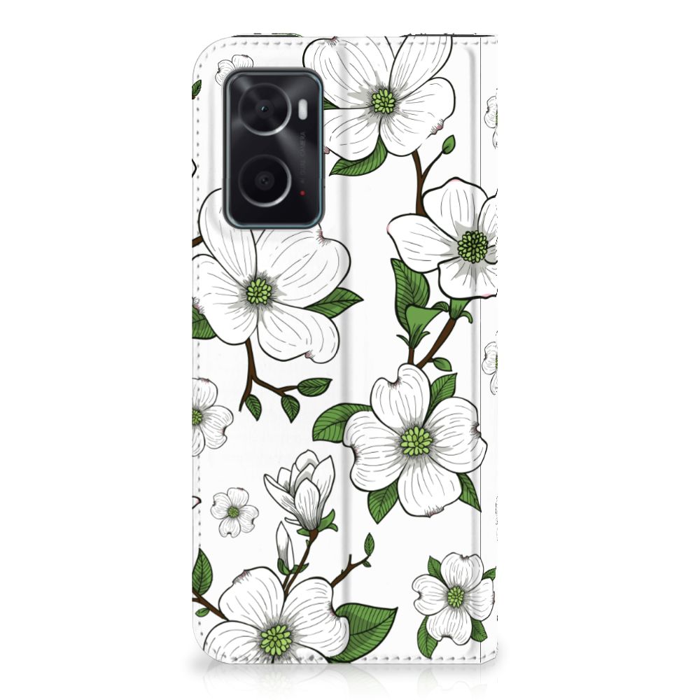 OPPO A96 | A76 Smart Cover Dogwood Flowers