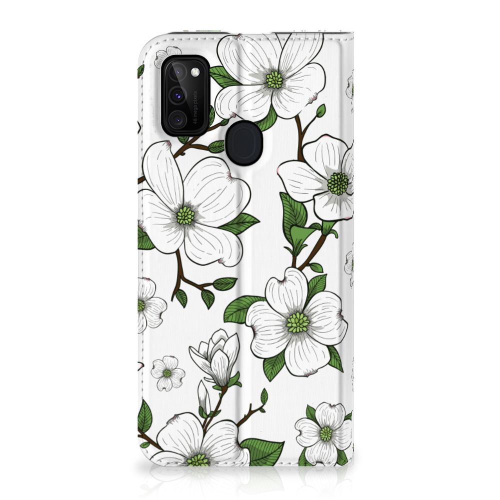 Samsung Galaxy M30s | M21 Smart Cover Dogwood Flowers
