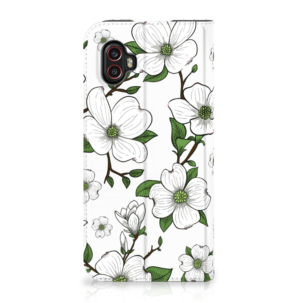 Samsung Galaxy Xcover 6 Pro Smart Cover Dogwood Flowers