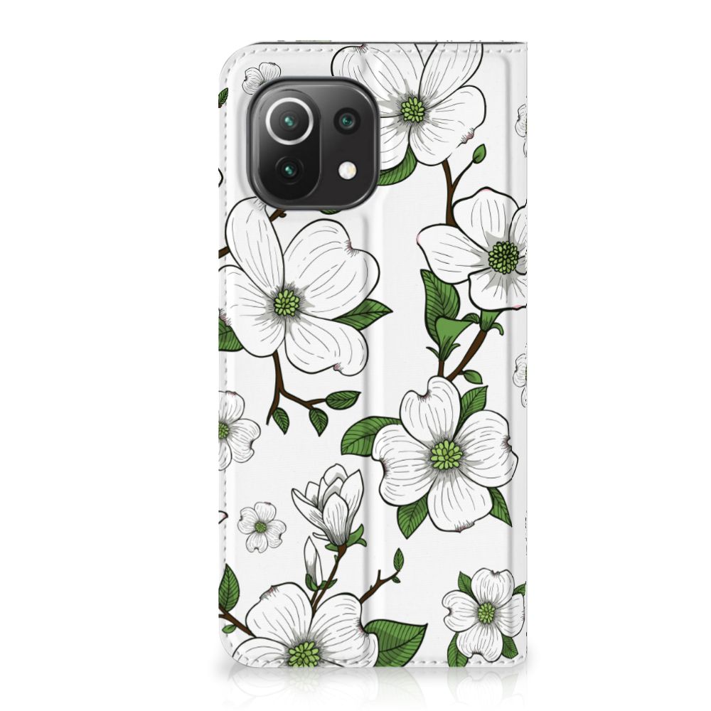 Xiaomi 11 Lite NE 5G | Mi 11 Lite Smart Cover Dogwood Flowers