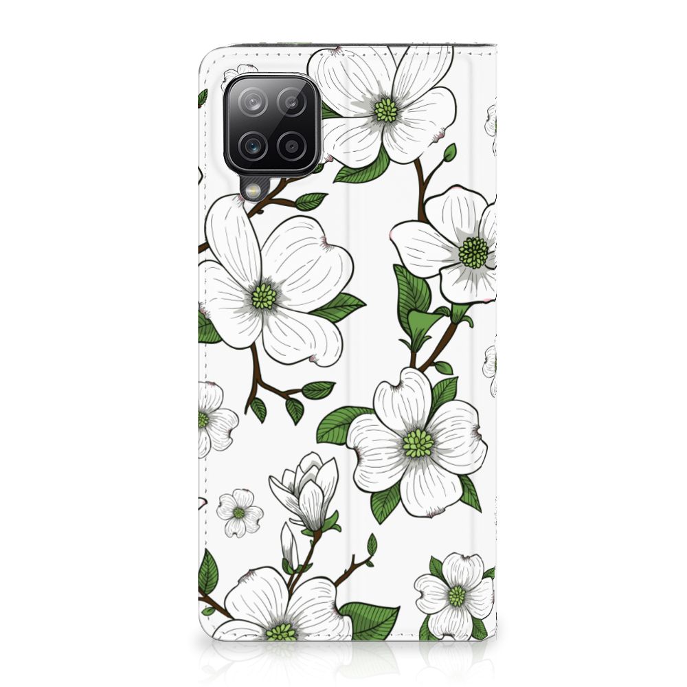 Samsung Galaxy A12 Smart Cover Dogwood Flowers