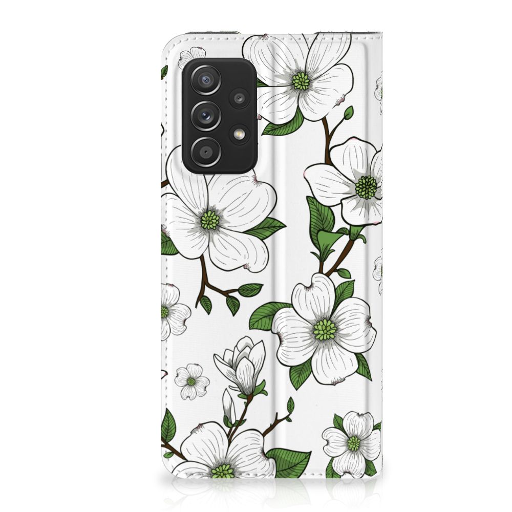 Samsung Galaxy A52 Smart Cover Dogwood Flowers