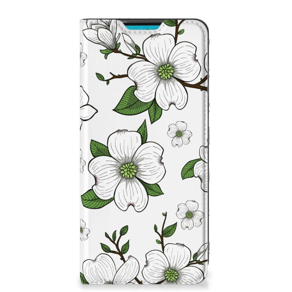 Samsung Galaxy A73 Smart Cover Dogwood Flowers