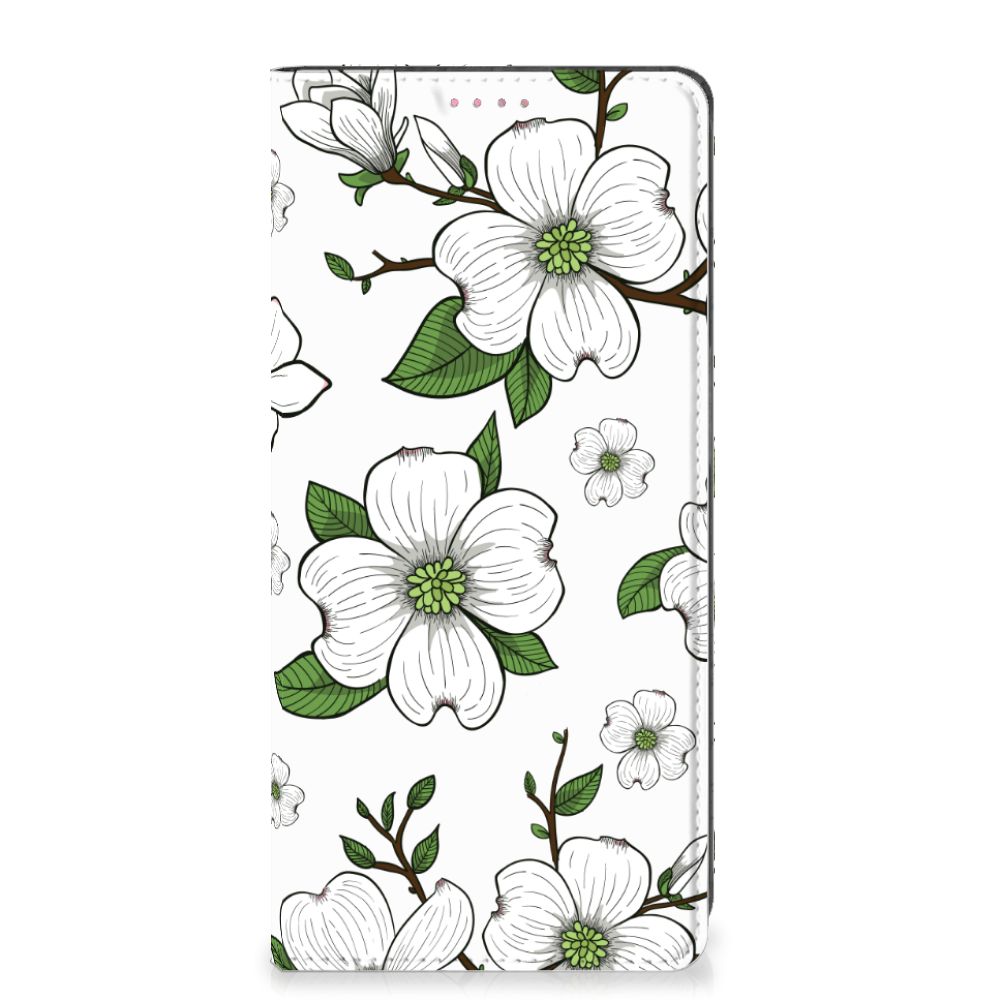 OPPO A54 5G | A74 5G | A93 5G Smart Cover Dogwood Flowers