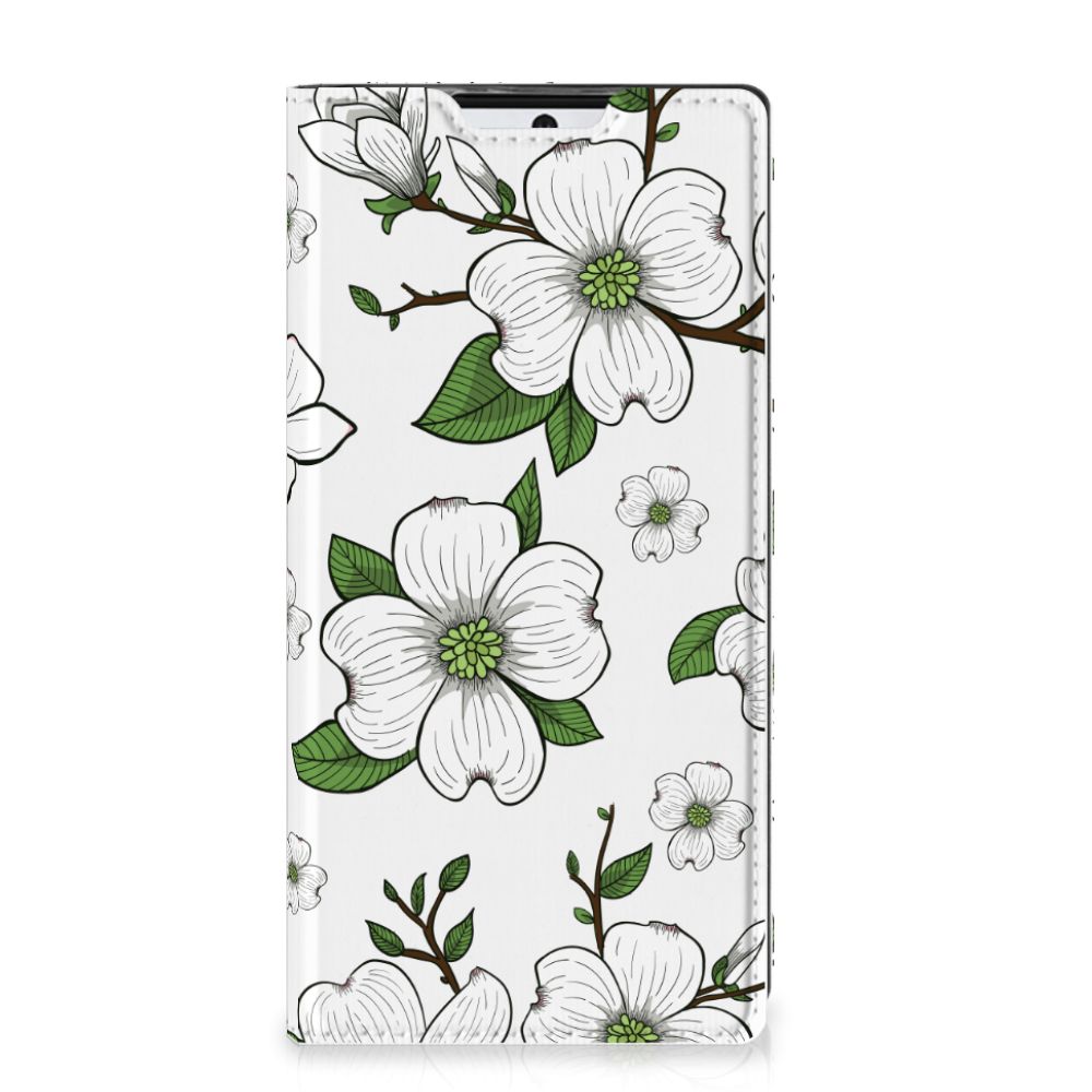 Samsung Galaxy Note 10 Smart Cover Dogwood Flowers