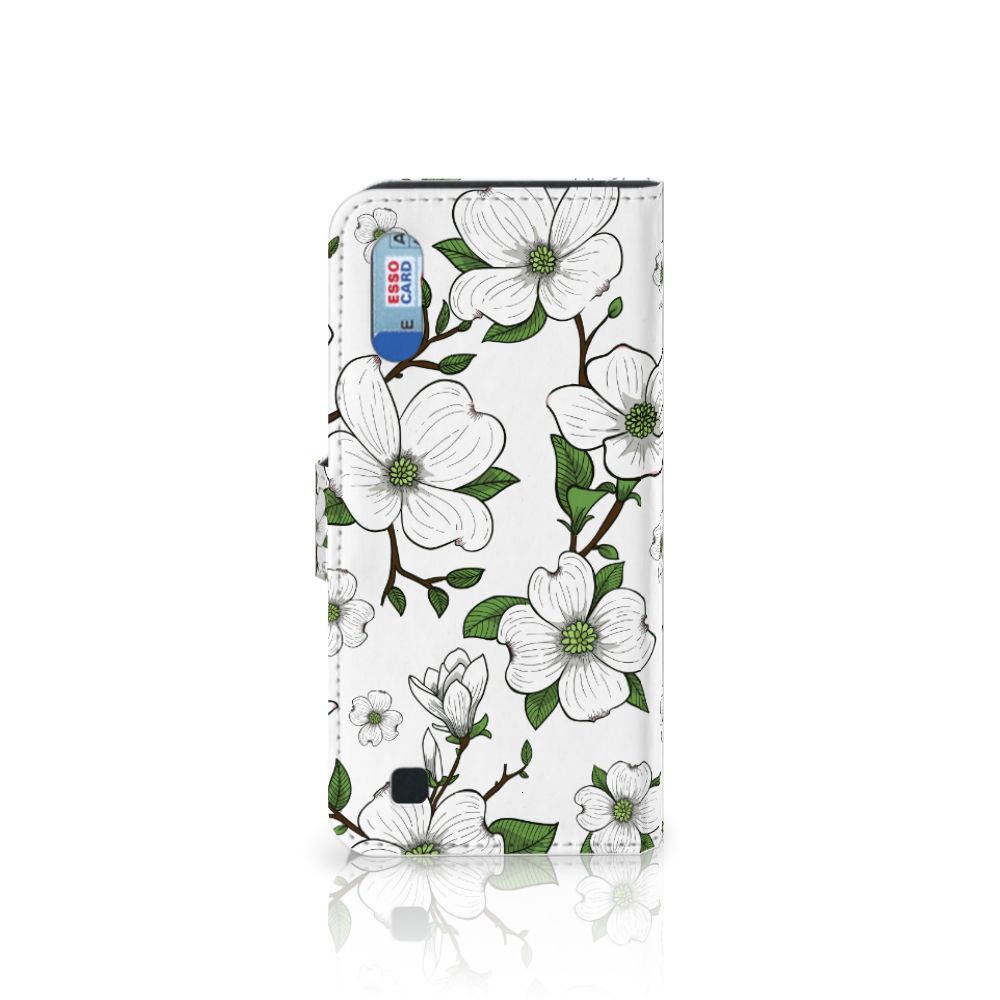 Samsung Galaxy M10 Hoesje Dogwood Flowers