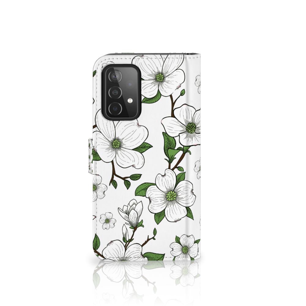 Samsung Galaxy A52 Hoesje Dogwood Flowers