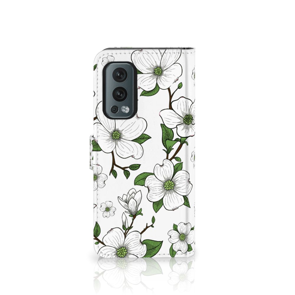 OnePlus Nord 2 5G Hoesje Dogwood Flowers
