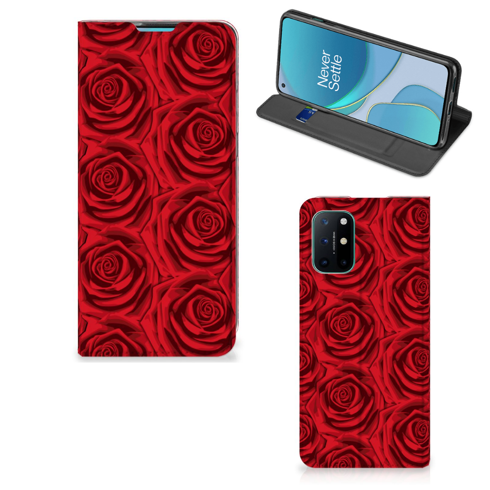 OnePlus 8T Smart Cover Red Roses