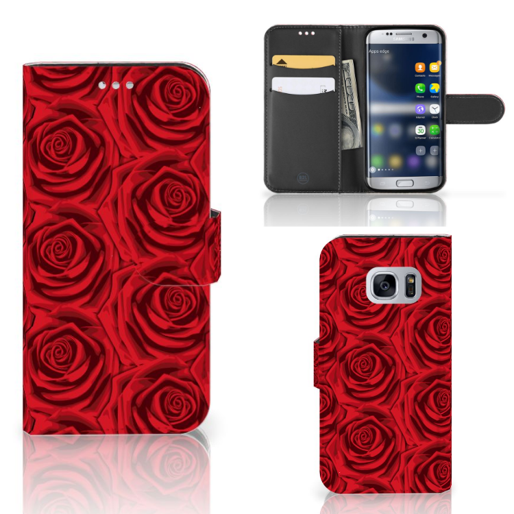Samsung Galaxy S7 Hoesje Red Roses