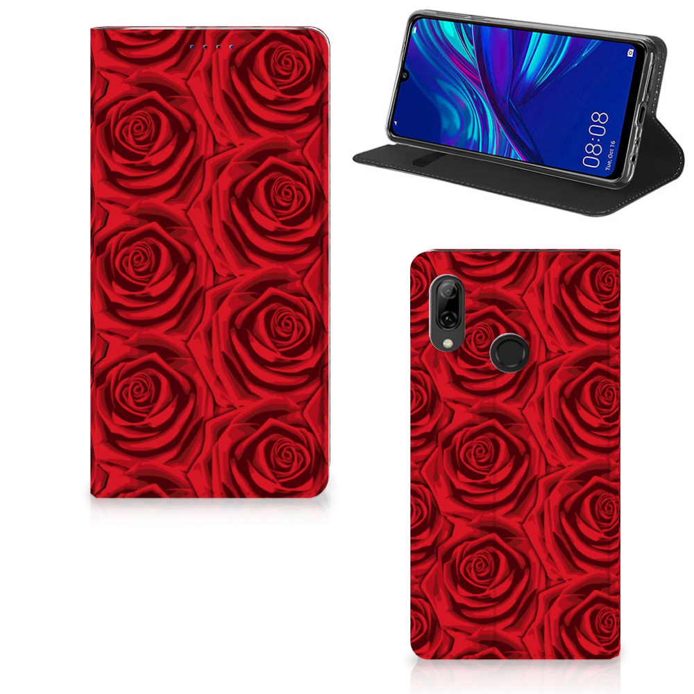 Huawei P Smart (2019) Smart Cover Red Roses
