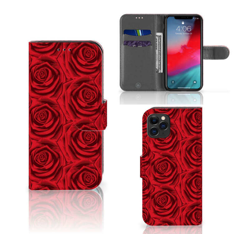 Apple iPhone 11 Pro Hoesje Red Roses