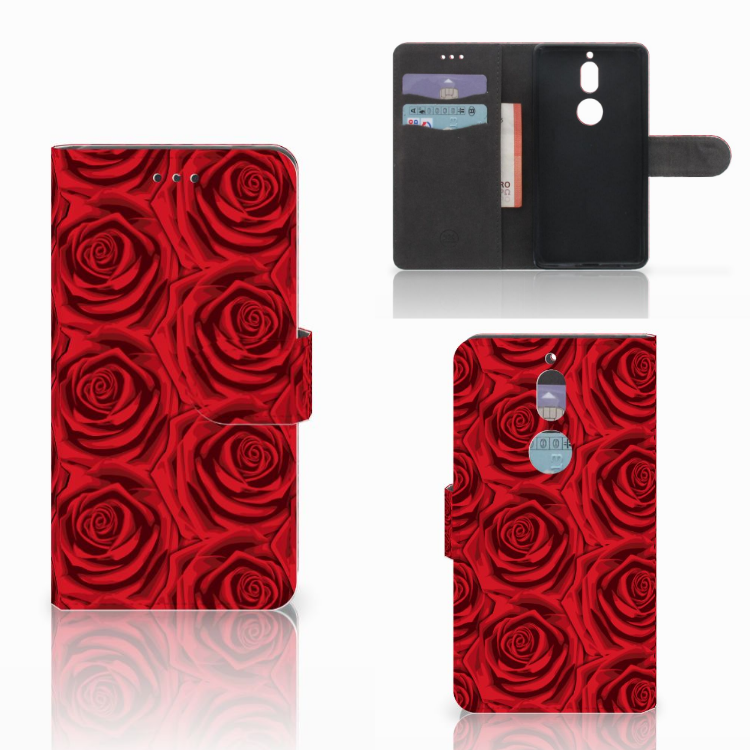 Nokia 7 Hoesje Red Roses