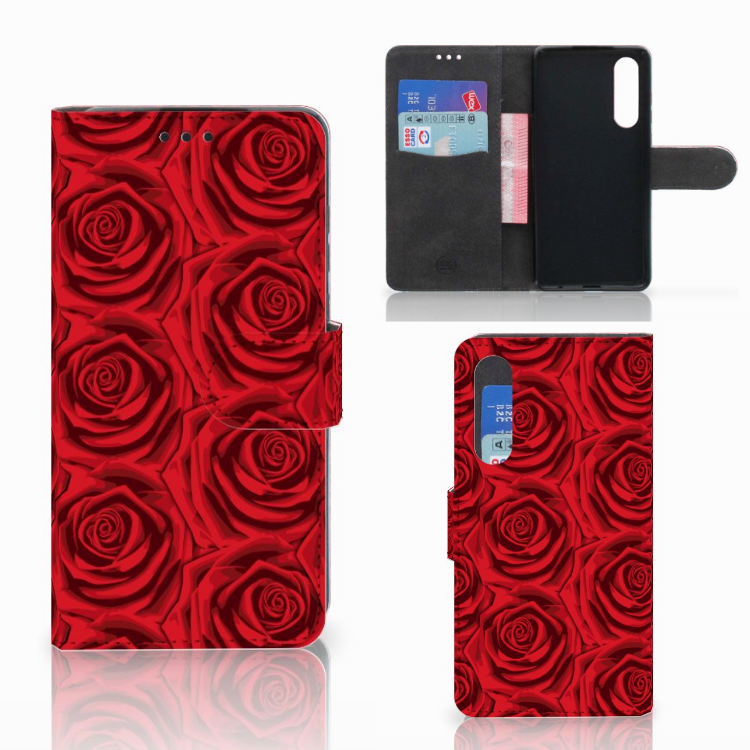 Huawei P30 Hoesje Red Roses