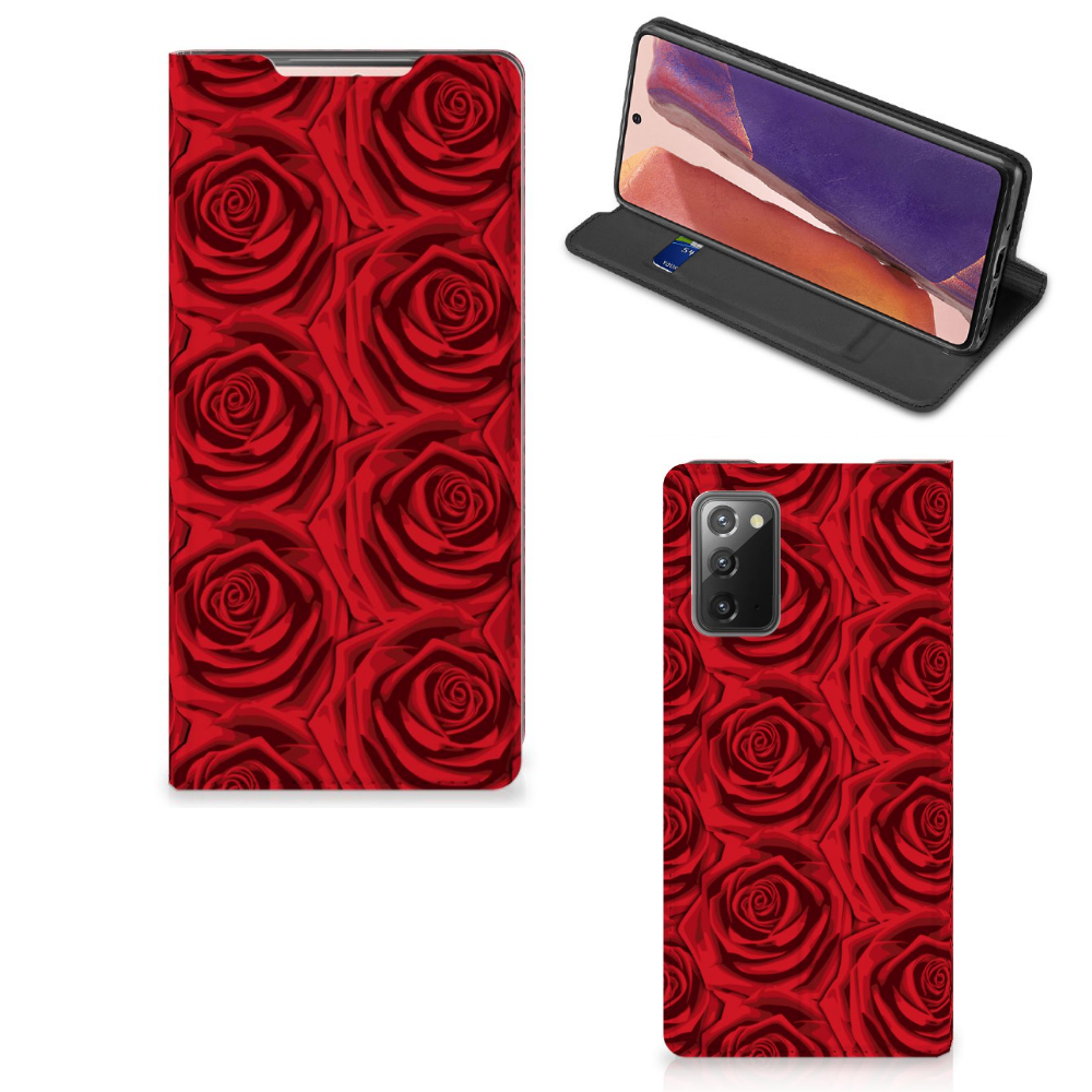 Samsung Galaxy Note20 Smart Cover Red Roses