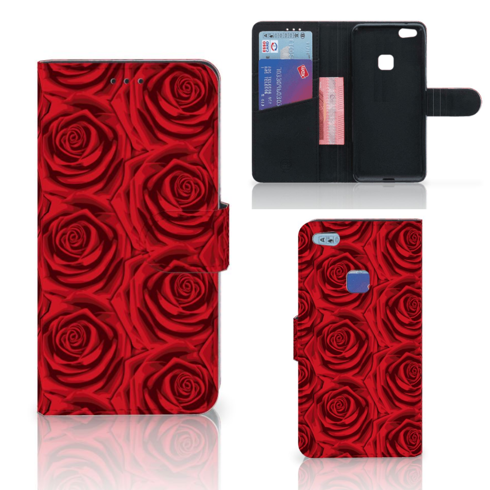 Huawei P10 Lite Hoesje Red Roses