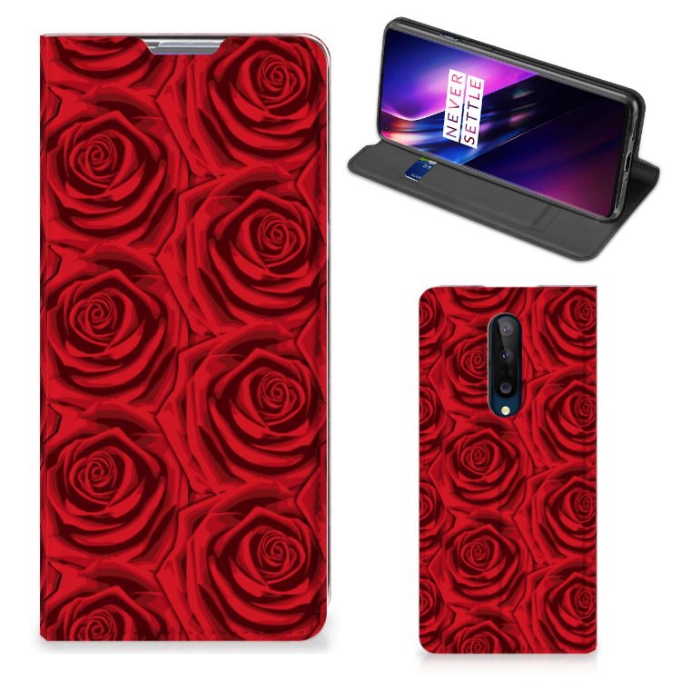 OnePlus 8 Smart Cover Red Roses
