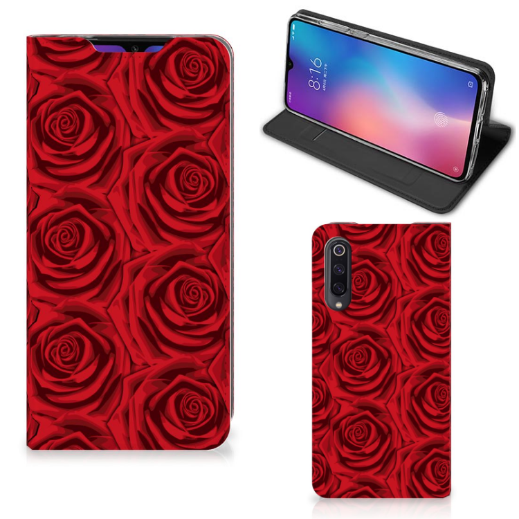 Xiaomi Mi 9 Smart Cover Red Roses