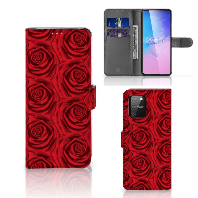 Samsung S10 Lite Hoesje Red Roses