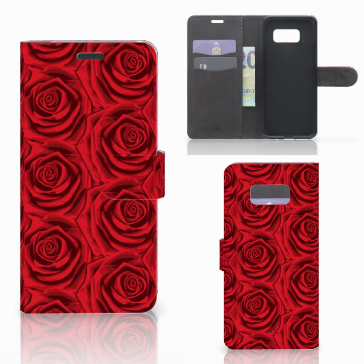 Samsung Galaxy S8 Plus Hoesje Red Roses