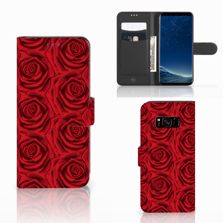 Samsung Galaxy S8 Hoesje Red Roses