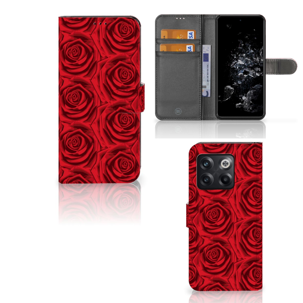 OnePlus 10T Hoesje Red Roses