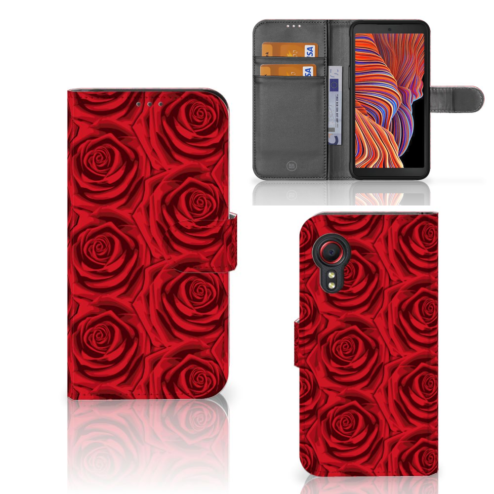 Samsung Galaxy Xcover 5 Hoesje Red Roses