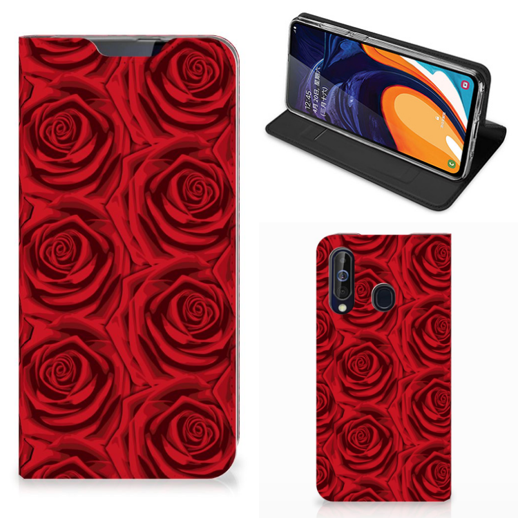 Samsung Galaxy A60 Smart Cover Red Roses