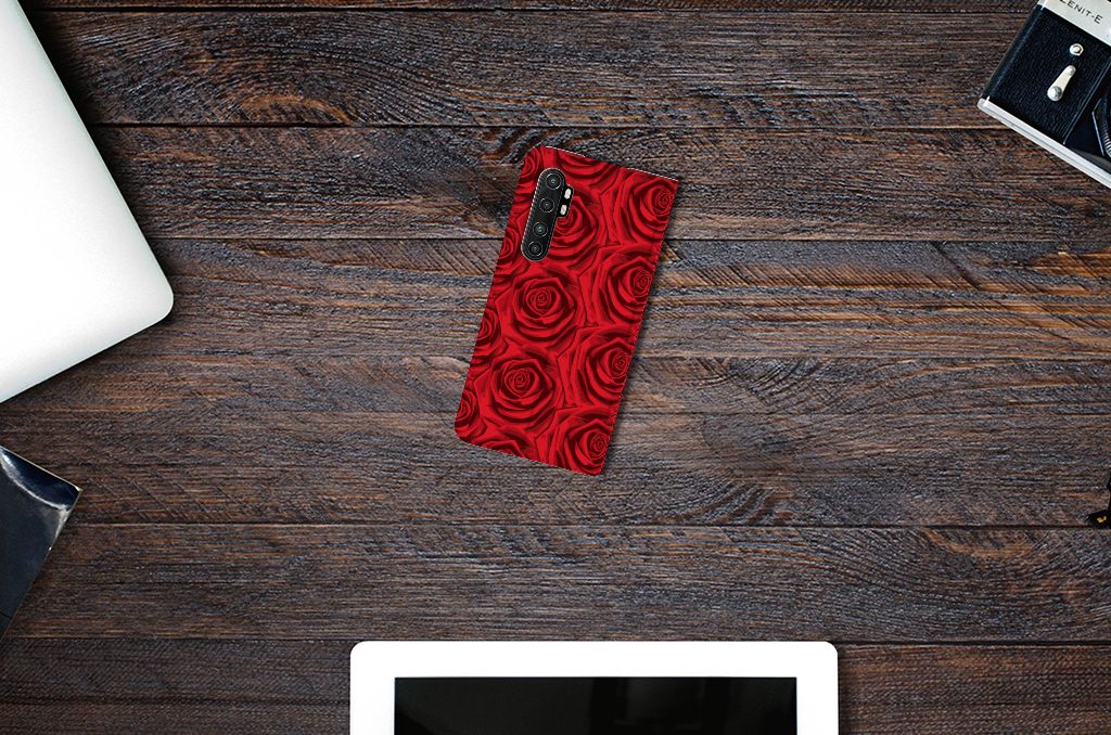Xiaomi Mi Note 10 Lite Smart Cover Red Roses