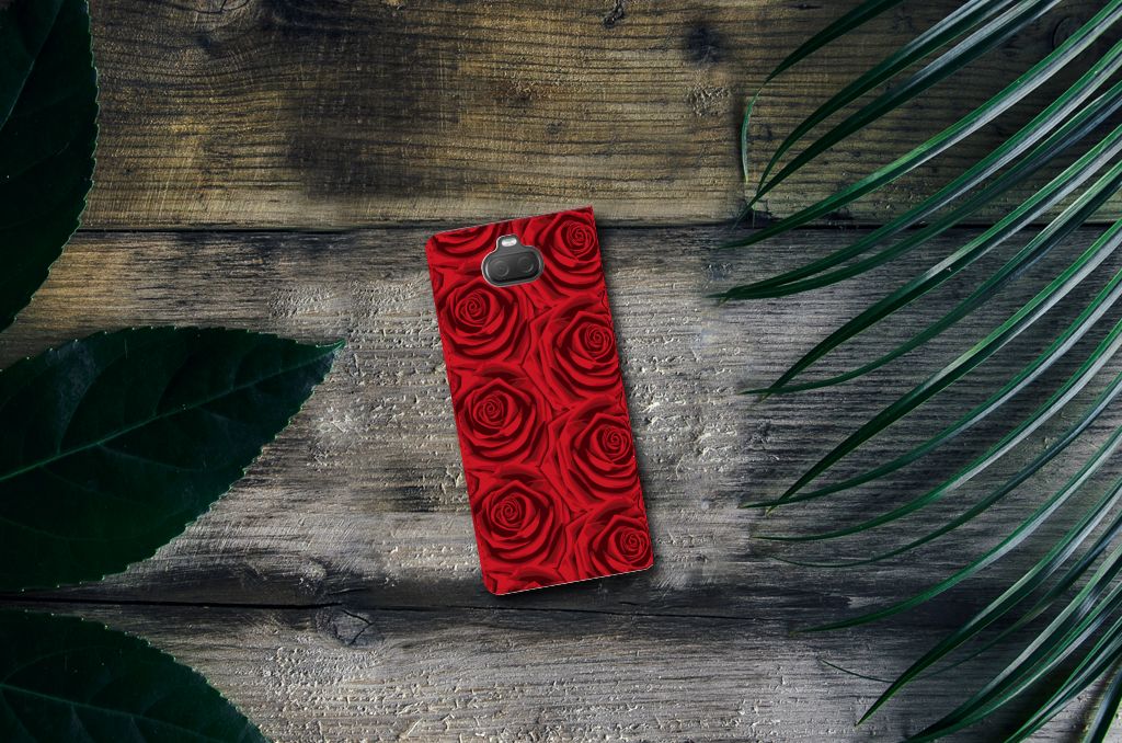 Sony Xperia 10 Smart Cover Red Roses