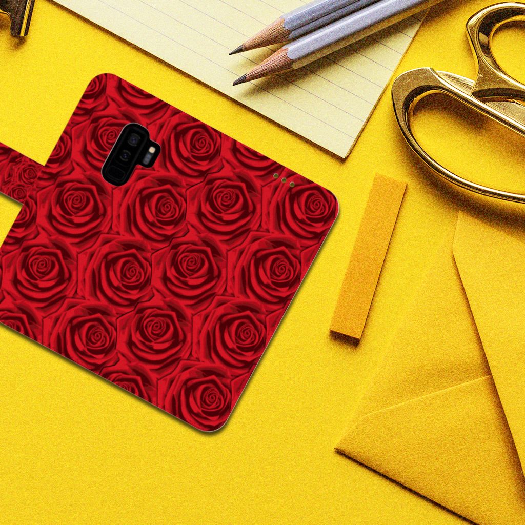 Samsung Galaxy S9 Plus Hoesje Red Roses