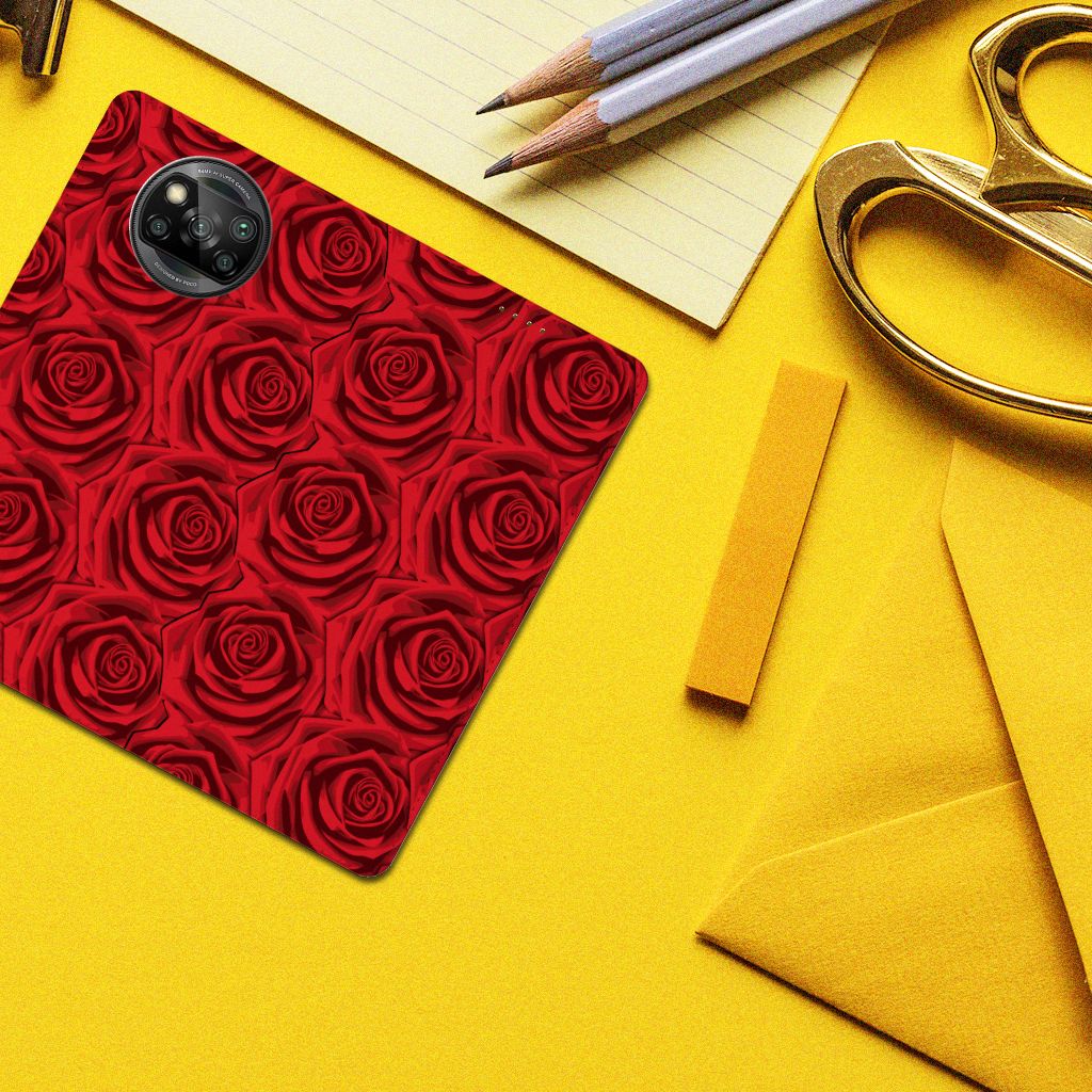 Xiaomi Poco X3 Pro | Poco X3 Smart Cover Red Roses