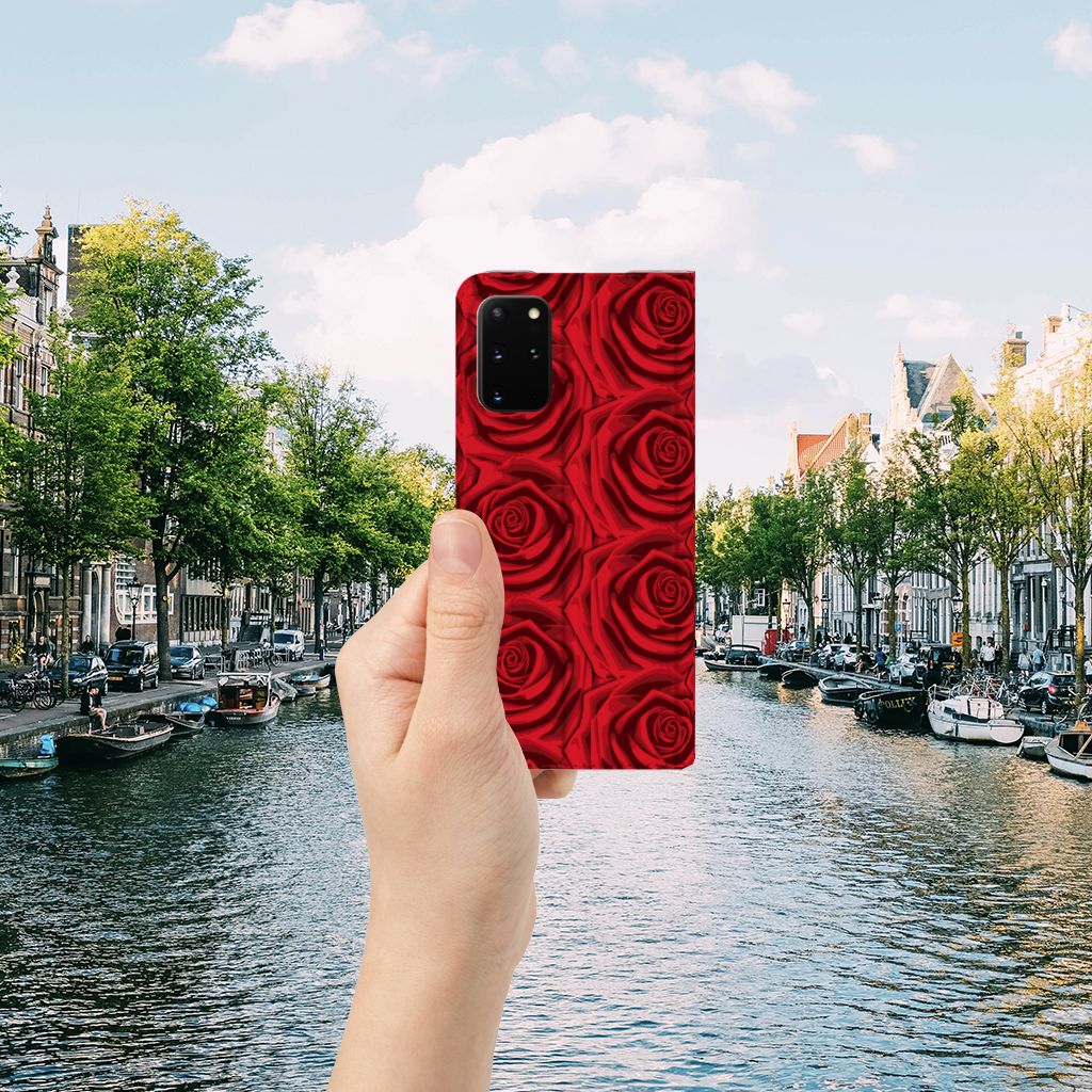 Samsung Galaxy S20 Plus Smart Cover Red Roses