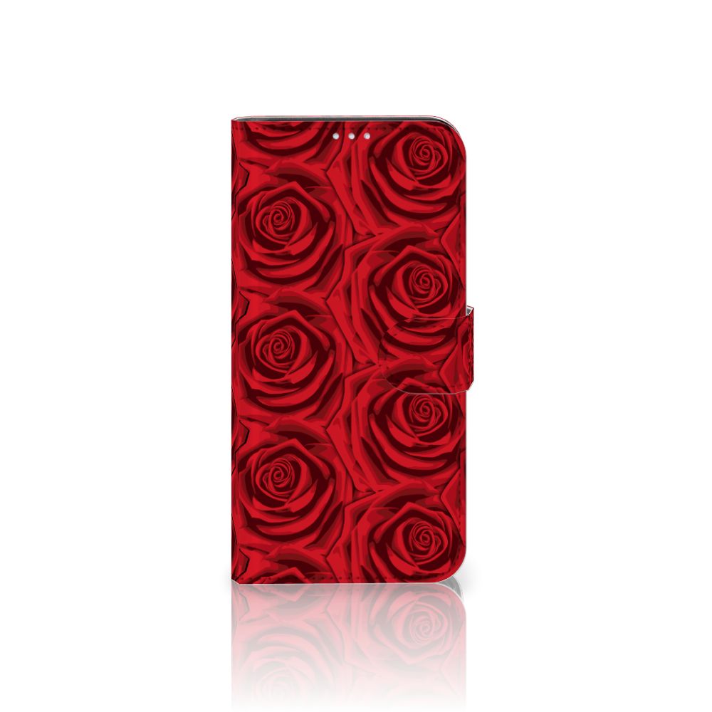Motorola G8 Power Hoesje Red Roses