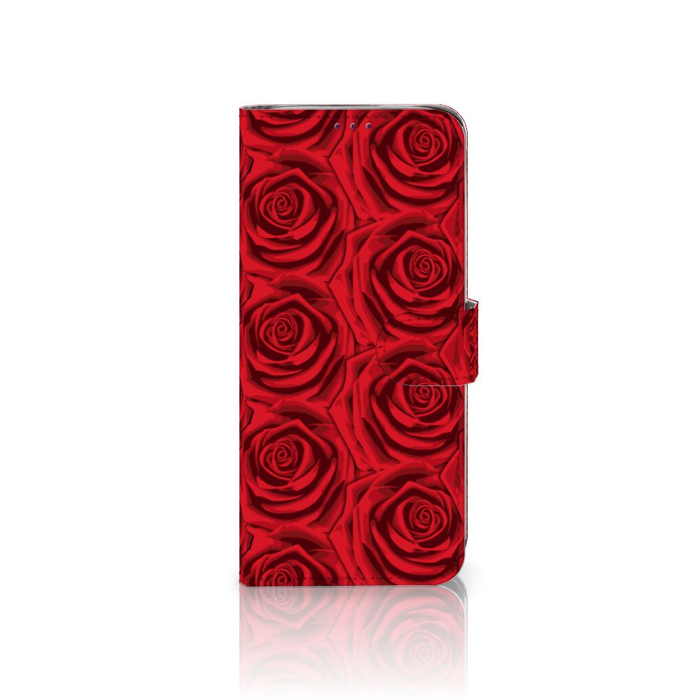 Motorola One Action Hoesje Red Roses