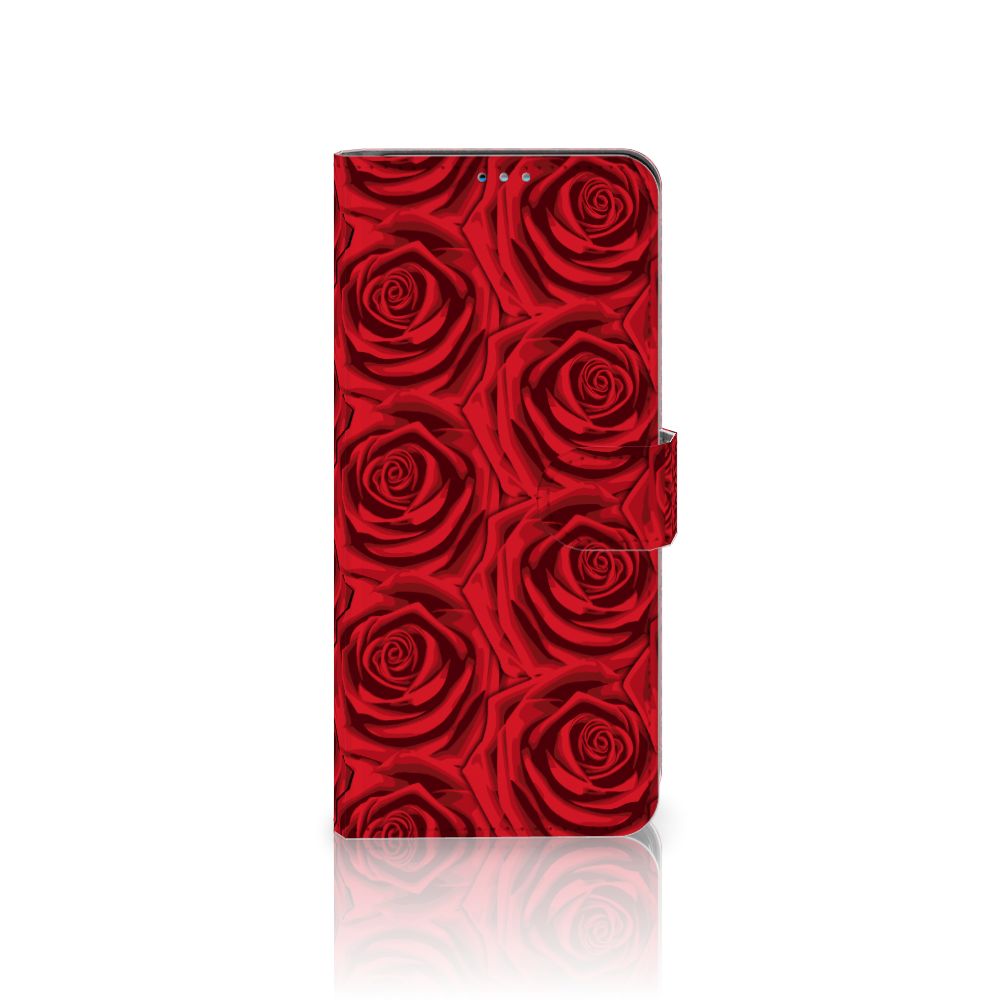 Motorola Moto G9 Plus Hoesje Red Roses