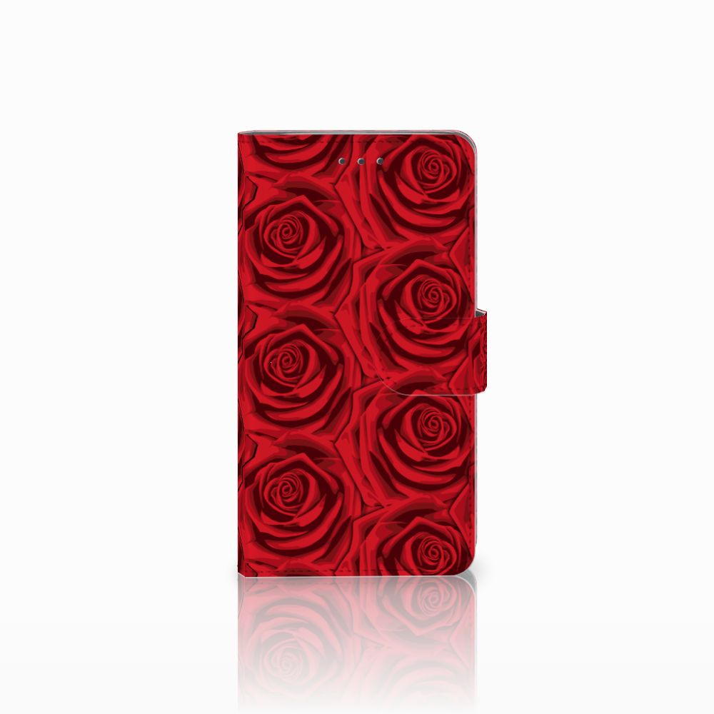Samsung Galaxy J7 2016 Hoesje Red Roses