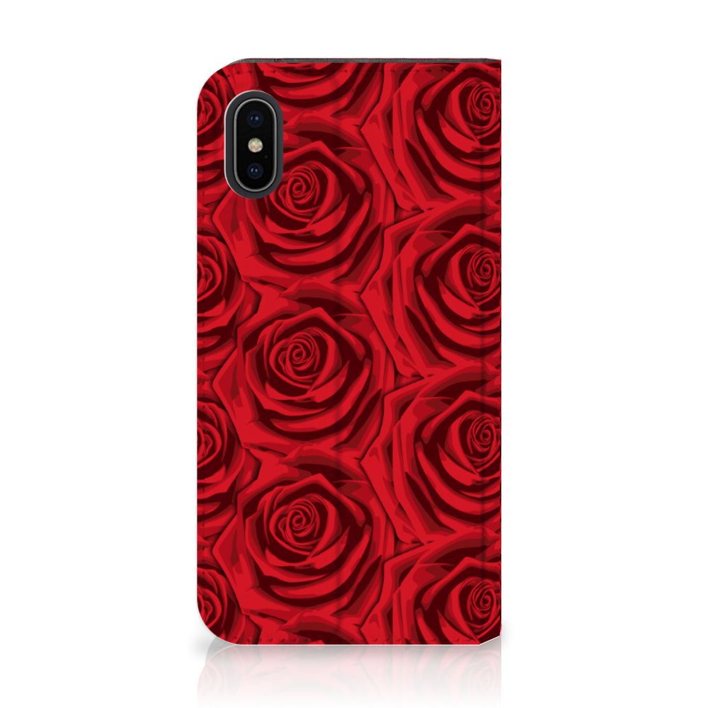 Apple iPhone X | Xs Smart Cover Red Roses
