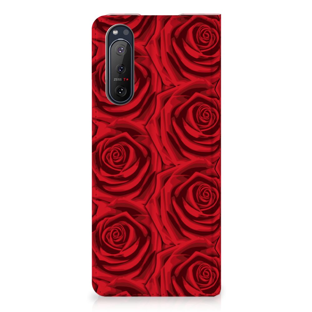 Sony Xperia 5 II Smart Cover Red Roses