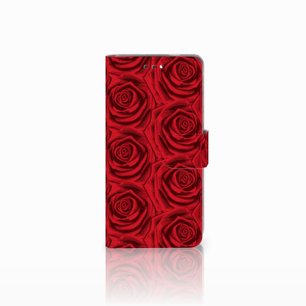 Nokia 3.1 (2018) Hoesje Red Roses
