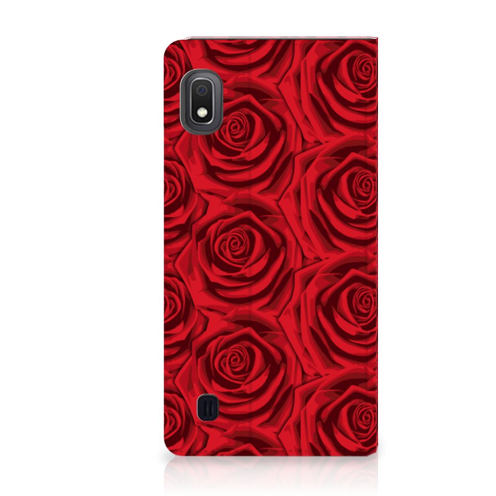 Samsung Galaxy A10 Smart Cover Red Roses