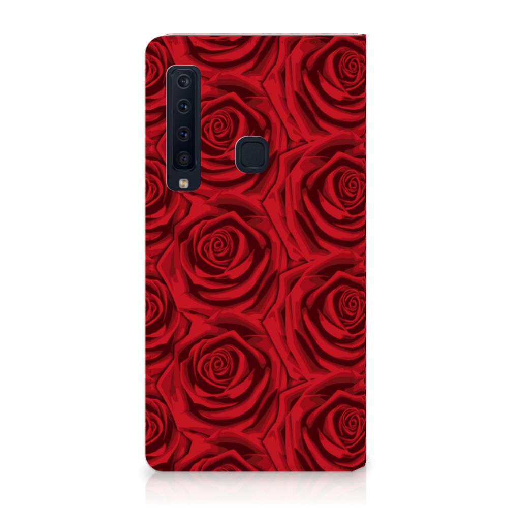 Samsung Galaxy A9 (2018) Smart Cover Red Roses
